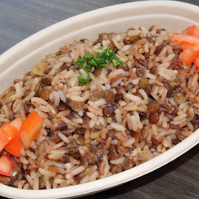 Mujaddara Rice.