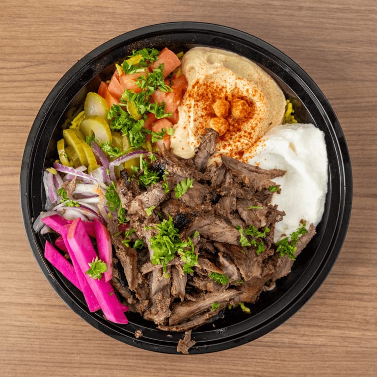 Delicious Beef Shawarma Awaits