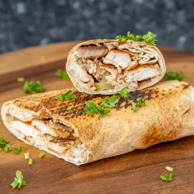 Chicken Shawarma Wrap.