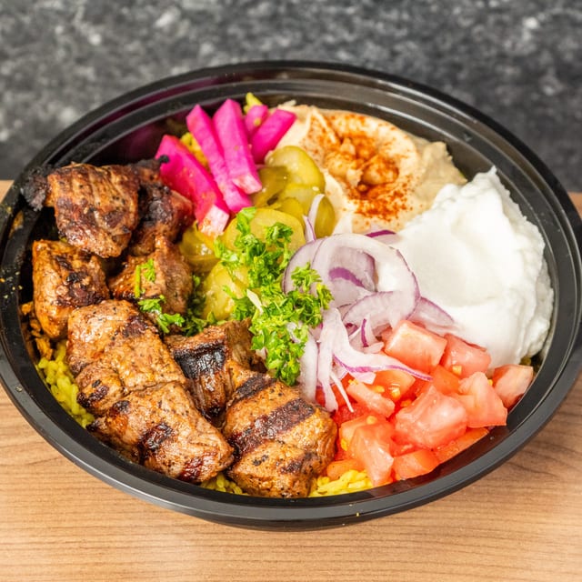 Lamb Kebab Bowl.
